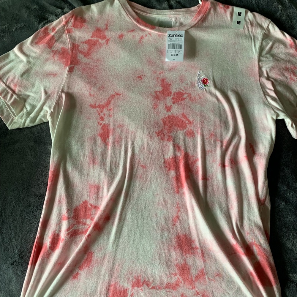 HUF-La Vie En Rose Crystal Wash Tee